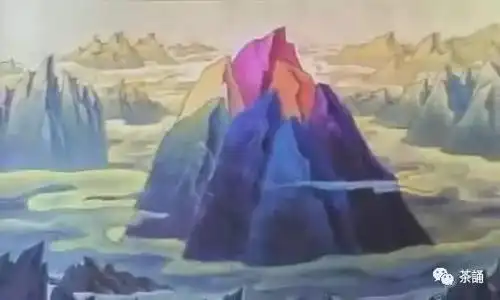 动画的最后,七个葫芦娃合体化成七彩山,再次验证葫芦娃他爸爸——是山