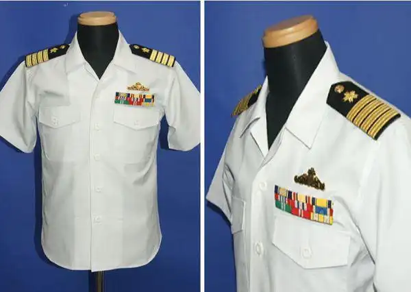 日本海上自卫队的夏秋作训服求详细资料.