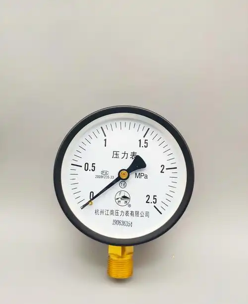 y10025mpa普通压力表