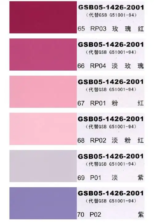 国标色卡漆膜颜色标准样卡