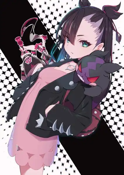 精灵宝可梦剑盾 玛俐同人图