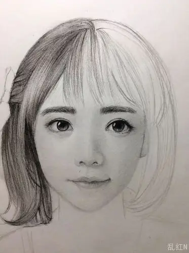 素描教程详细步骤教你画一个小女孩