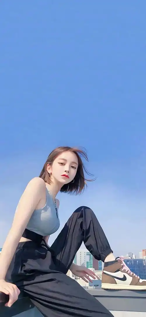 漂亮女生壁纸 - 华为主题主题分享 花粉俱乐部