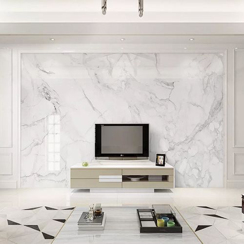北欧风仿大理石纹爵士白壁纸电视背景墙壁画无缝墙纸墙布简约现代
