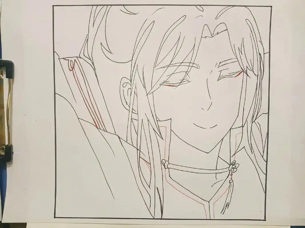 #临摹#花城#古风漫画推荐 @牛牛手绘(m) 努力中…… - 抖音