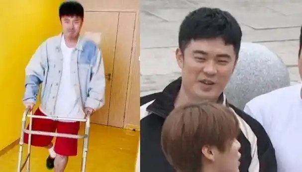 蹦蹦跳跳中的陈赫,腿看见或是很健壮的,全身肌肉凸起一大块.