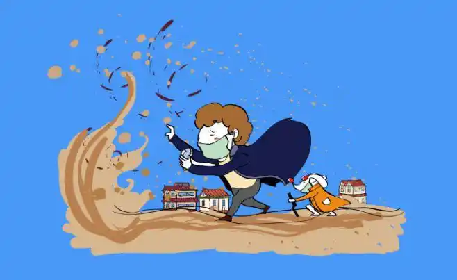 武清天气沙尘暴黄色预警如何应对