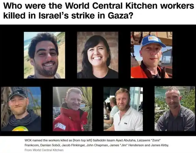 美国有线电视新闻网报道截图面对国际社会的谴责,以军最高将领