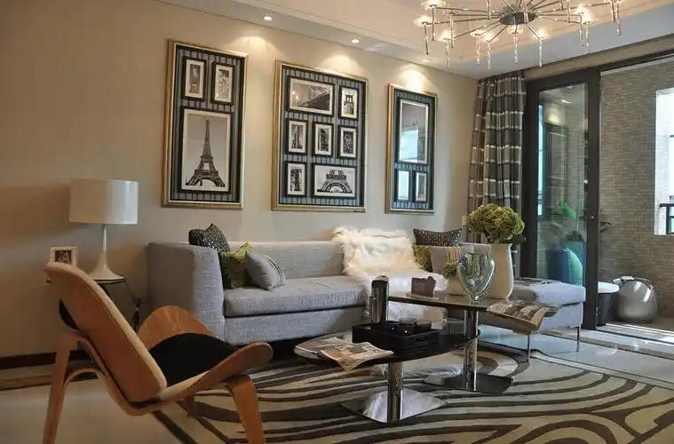 求仁恒滨河湾精装样板间的照片?