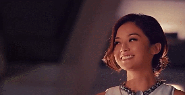 阿sa美女气质笑容gif动图_动态图_表情包下载_soogif