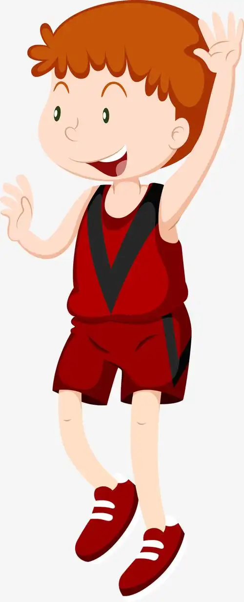 关键词 : 儿童节,可爱女孩,跳跃,短发男孩,卡通男孩,跳起来的男孩