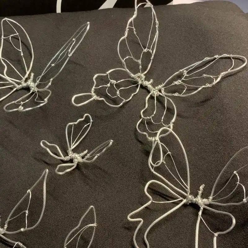 用铁丝扭个蝴蝶吧 手艺人2.