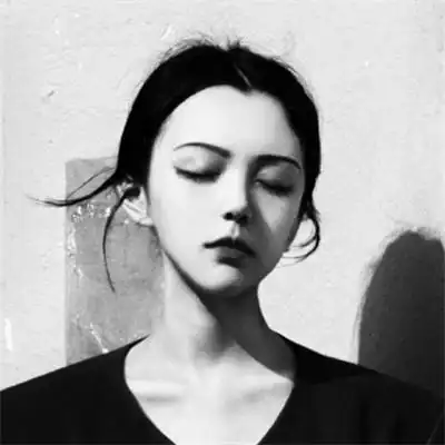 黑白头像女生冷酷霸气高雅伤心不会太久阳光就在背后