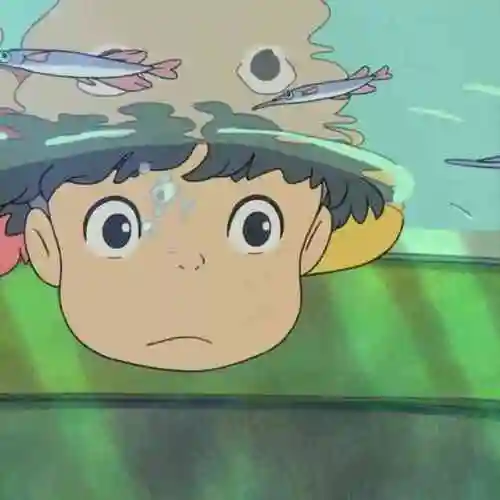 情侣头像宫崎骏悬崖上的金鱼姬