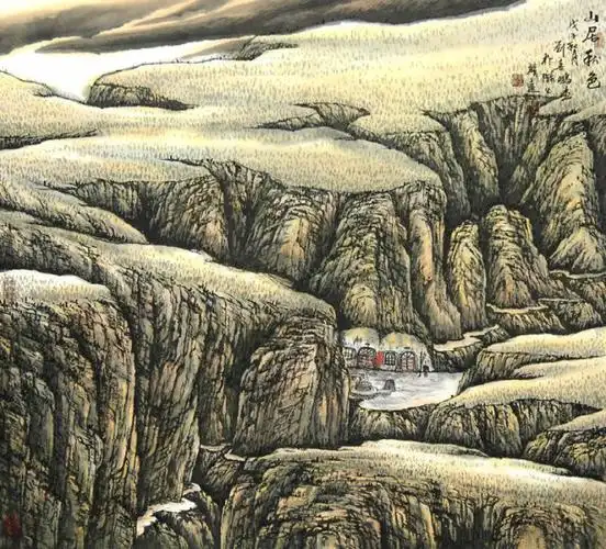 中国绘画山水篇607