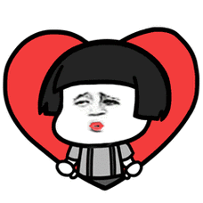 蘑菇头gif动图小白兔遇上卡布奇诺表情包 - 蘑菇头gif动图小白兔遇上