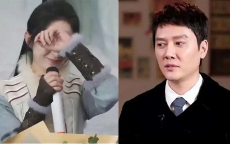 赵丽颖在片场眼含泪光忍不住想念婆家的儿子冯绍峰心疼坏了