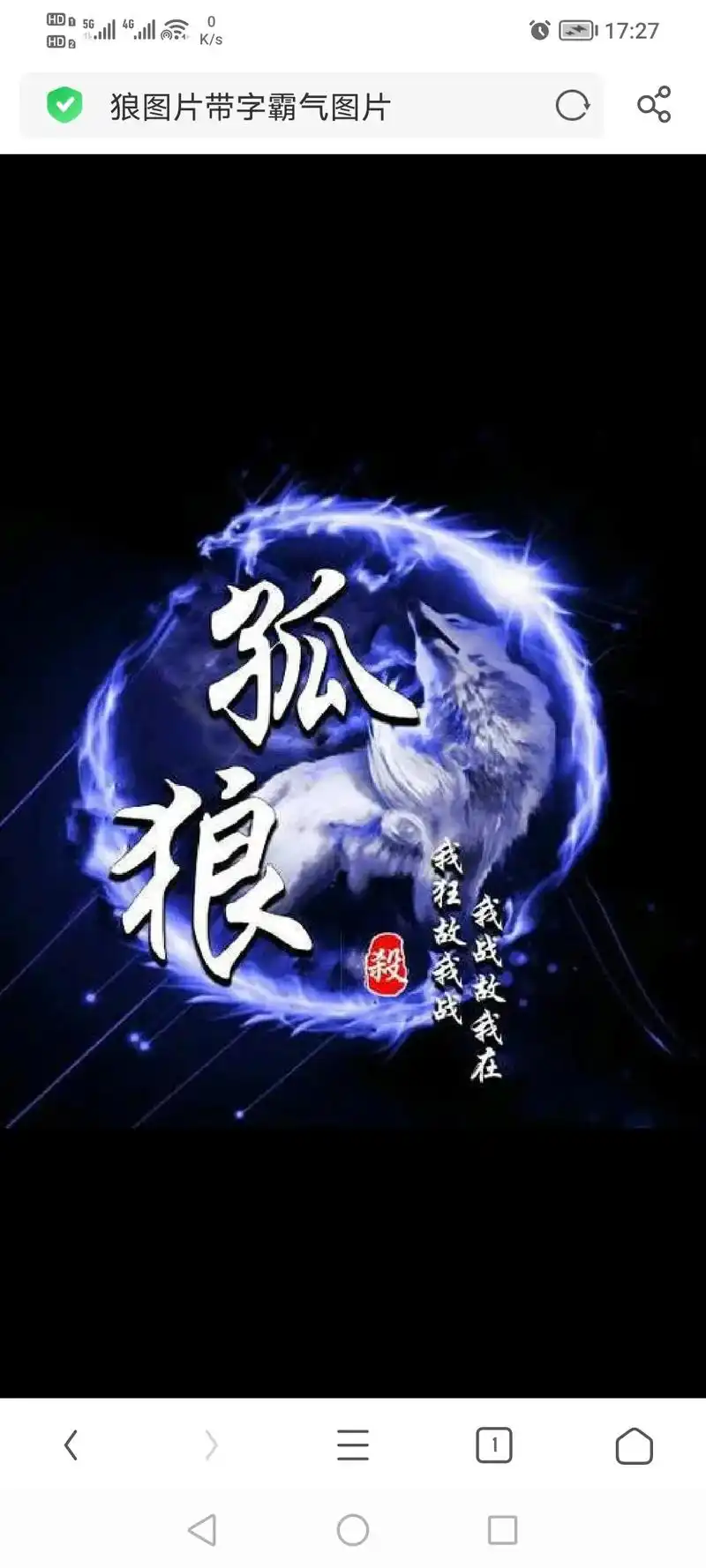 狼图片带字霸气图片孤狼我狂故我战我战故我在杀17:27狼图片 - 抖音