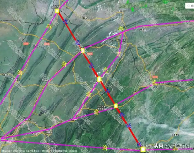 达州:兰达高铁(350)纳入规划!