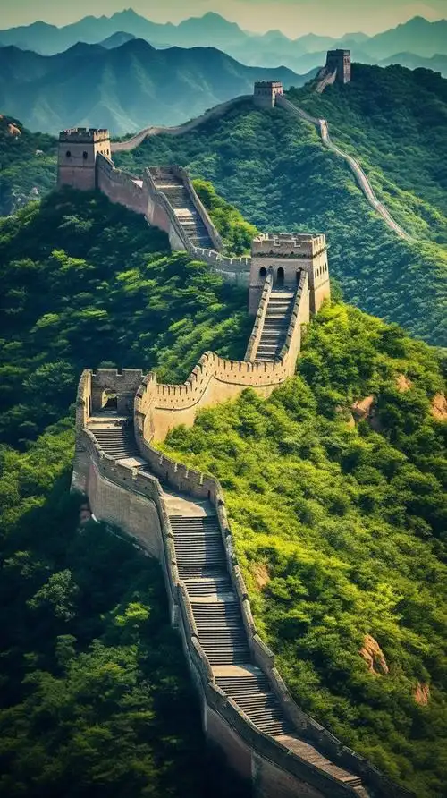 分享一组气势雄伟的万里长城11张