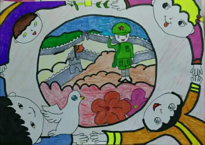 西城北京师范大学京师附小周睿妍:《铭记历史,畅想和平》