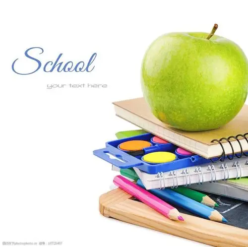 彩色文具图片素材下载