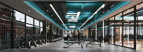 现代健身房