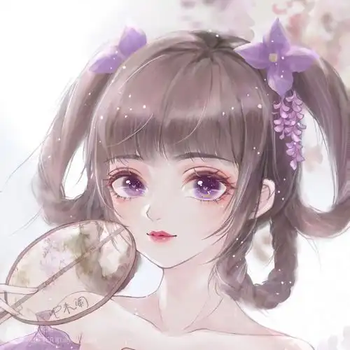 王者荣耀小乔丁香结头像