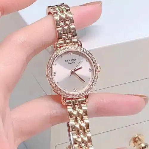 1.golgen古尊小天鹅女款手表石英表