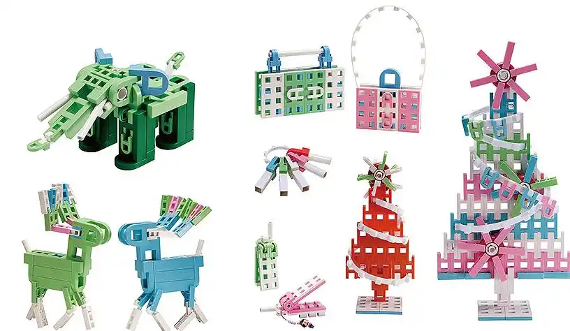 lasy建构积木粉彩系列(中