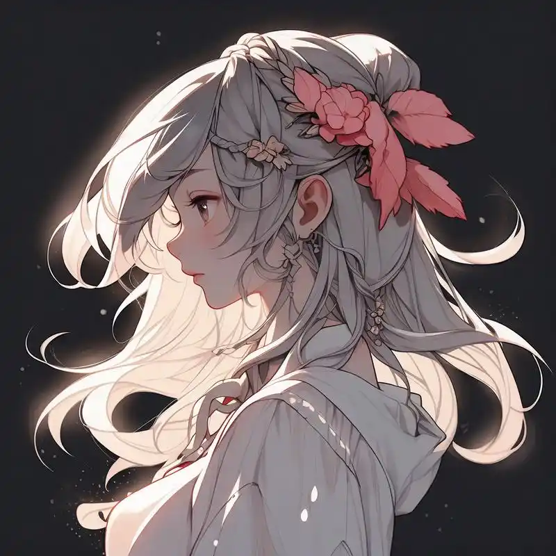 9369♀15女生侧脸头像精选集 来一波女生侧脸头像分享,优雅