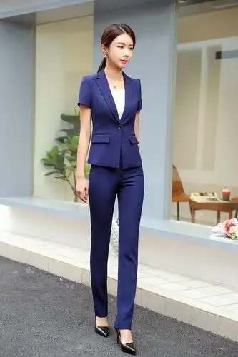 2019女士工作服职业套装gs