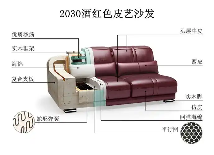 林氏家具现代简约皮艺沙发头层真皮沙发小户型客厅沙发组合2030