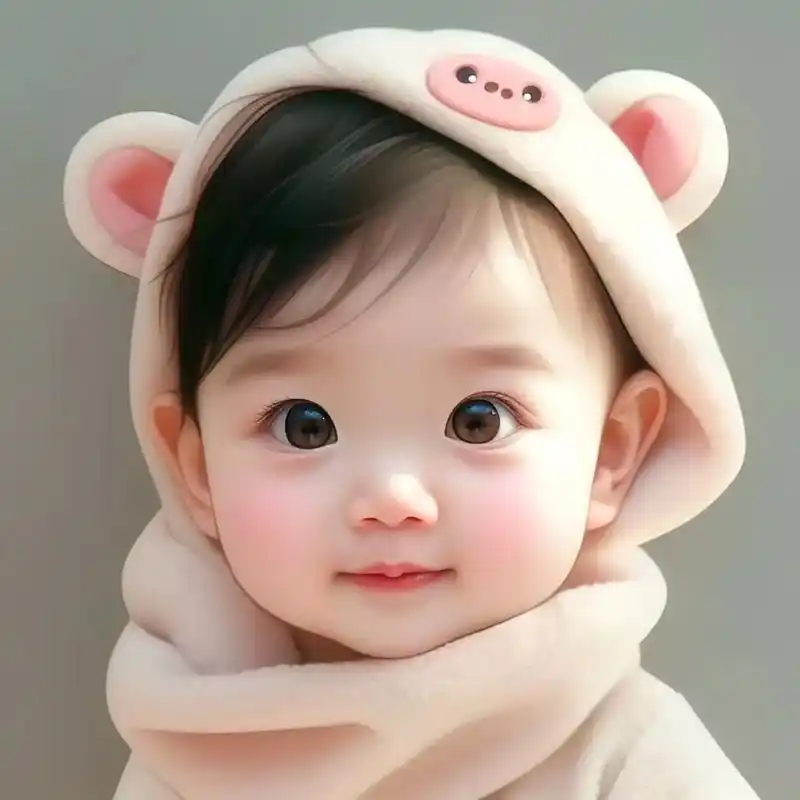 天降小公主,可爱女宝幼崽头像.软软香香的小棉袄,孕妈必备专用 - 抖音