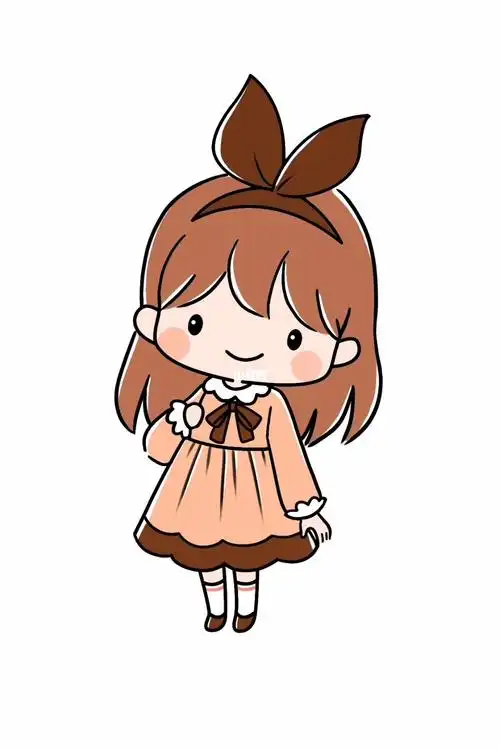 简笔画教程  #绘画过程  #分步骤简笔画 #萌 #可爱 #女孩