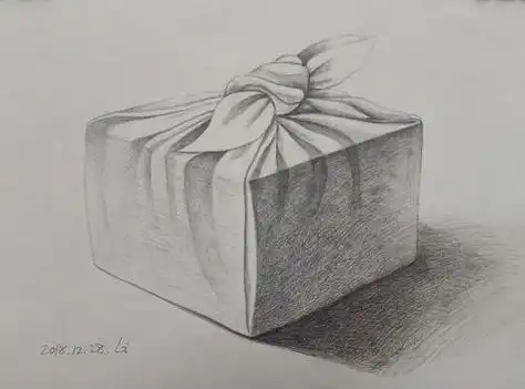 写美篇 第五课【空心立方体】创意素描 写美篇 入门 素描:来源于西方