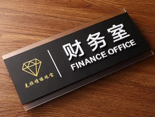 门牌亚克力标牌