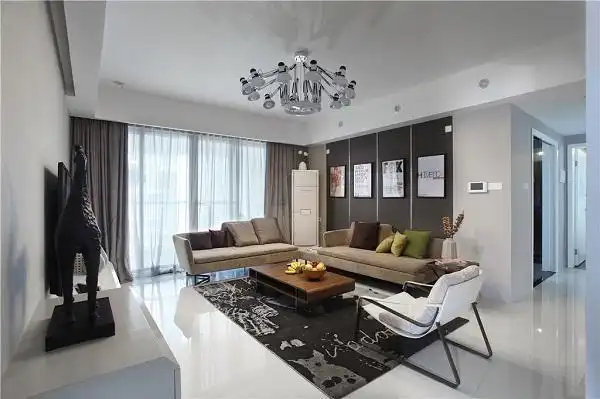 这样在装修上就要拘谨一点了,那么一套115平的房子简装全包大概需要