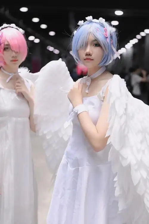 bw2021场照拉姆蕾姆天使cos拉姆:洛川雷姆:… - 半次元 - acg爱好者