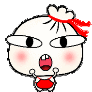 胖嘟嘟的包子娃娃闪图_可爱卡通头像图片_扣扣居