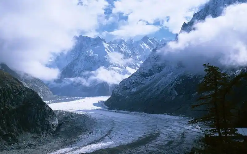 mountains,glacier,ice,snow,clouds,壁纸,高清壁纸自然,风景,山,冰川