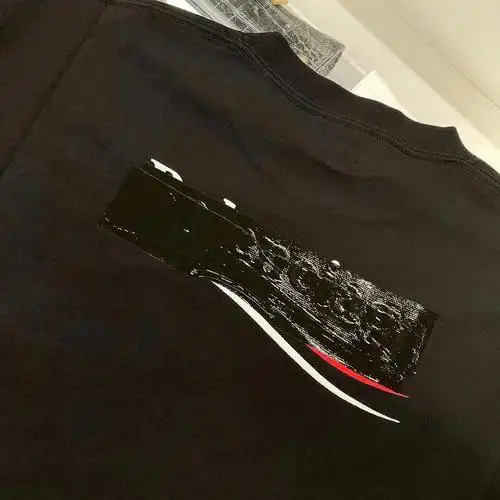 balenciaga巴黎世家新款可乐t恤卫衣黑胶带