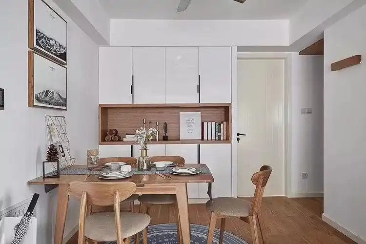 鞋柜 餐边柜组合,实用简洁又大方!