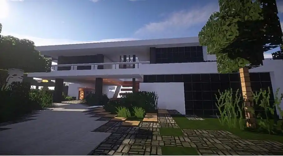 我的世界房子设计图(我的世界房子教程小别墅)