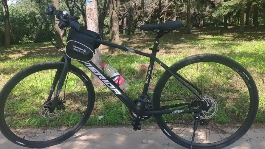 活动  新手提车 美利达探索者80平把公路车