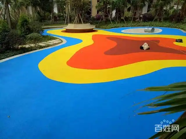 环保彩色颗粒材料幼儿园epdm运动地面塑胶地板