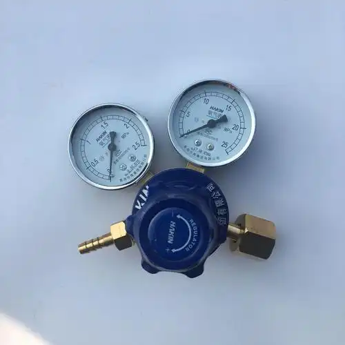 华青氧气表yqy-07氧气减压器yqy-08氧气调压阀乙炔表yqe-03
