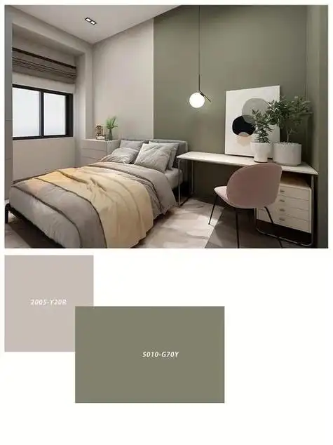 油漆色彩搭配设计图片简约(油漆色彩搭配效果图)