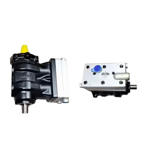 wd 豪沃zz1167 zz2197气泵总成 空压机总成 双缸气泵总成