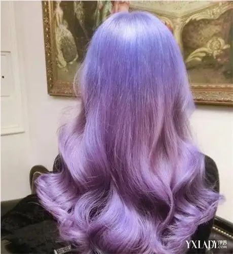 紫色渐变色头发图盘点 挑染&渐变发色抢眼